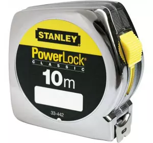 Рулетка Stanley Powerlock,10мх25мм (0-33-442)