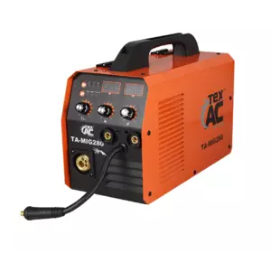 Професійний зварювальний напівавтомат TEX.AC ТА-MIG280 : 7.6 кВт, 40-280А, дріт 0.6-1.2 мм,електроди 1.6-5 мм, рукав 3 м