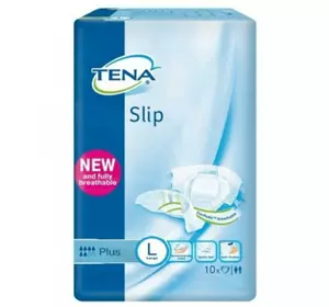 Підгузки для дорослих Tena Slip Plus Large, що дихають 10 шт (7325411741)