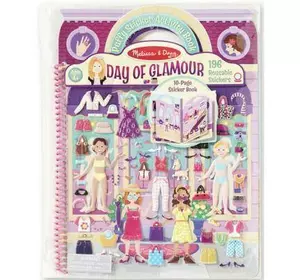 Набір для творчості Melissa&Doug Об'ємні багаторазові наклейки Гламур (MD19412)
