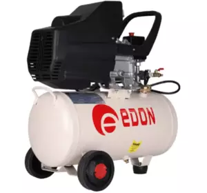 Потужний повітряний компресор EDON AC 800-WP25L : 800 Вт, 200 л/хв, об'єм ресивера 25 л