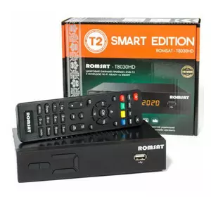 Тьюнер Romsat DVB-T, DVB-T2, DVB-C, чіпсет GX3235S (T8030HD)