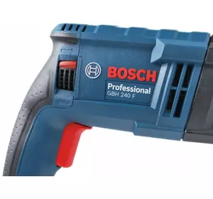 Професійний ударний електричний прямий перфоратор Bosch GBH240F : 790 Вт, 2.7 Дж (0611273000)