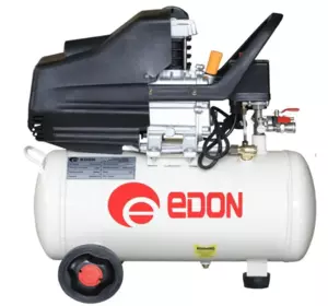 Потужний повітряний компресор EDON AC 1300-WP50L : 1300 Вт, 200 л/хв, об'єм ресивера 50 л