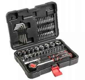 Набір інструментів Top Tools торцевих гайкових ключів 3/8, 63 од. (38D515)