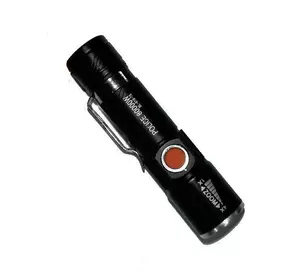 Тактичний ліхтар на акумуляторі USB Police BL-616-T6