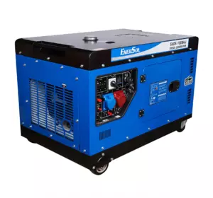 Професійний генератор дизельний (електрогенератор) EnerSol SKDS-10EBAU : 9.0/10.0 кВт дизельгенератор для дому