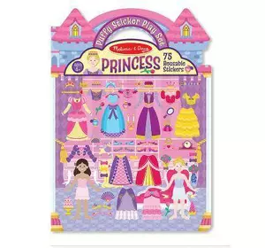 Набір для творчості Melissa&Doug Об'ємні багаторазові наклейки "Принцеси" (MD9100)